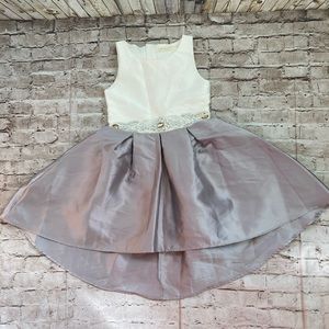 btween Special occasion girls detailed dress size 10 kids
